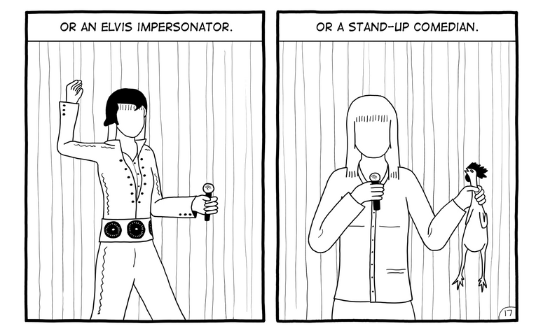 The Girl Without a Face page 17