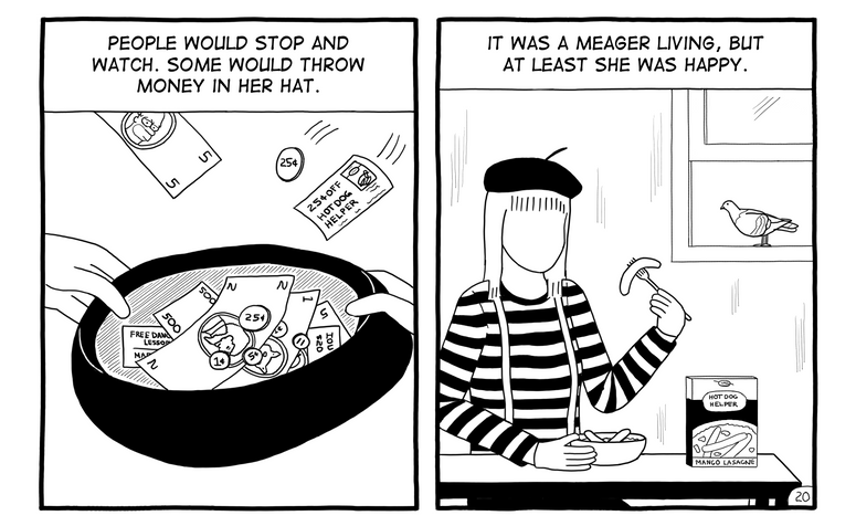 The Girl Without a Face page 20