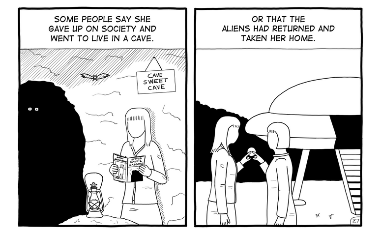 The Girl Without a Face page 27